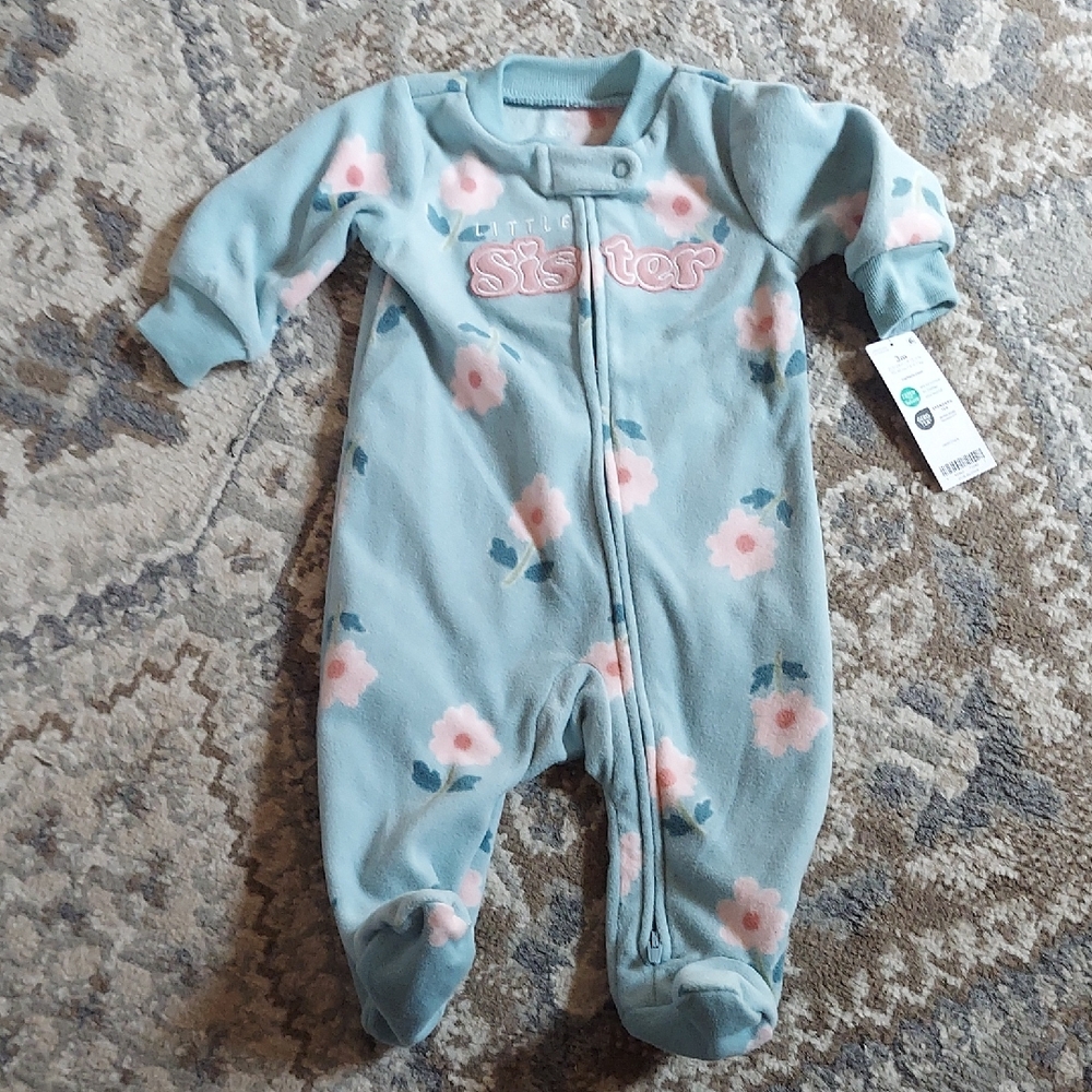 Little Sister Floral Kids One Piece